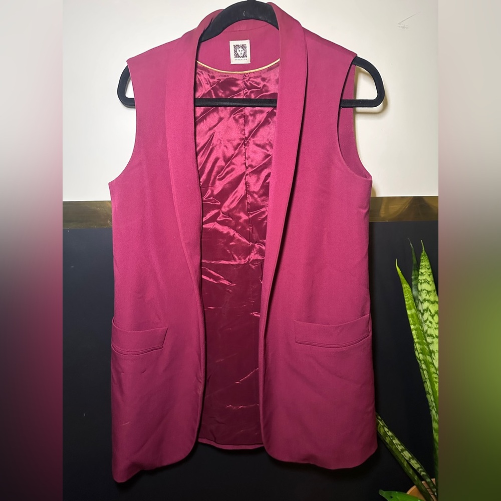 Anne Klein Fuchsia Jacket